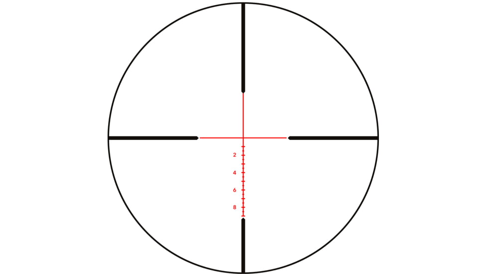 German Precision Optics SPECTRA 6x Rifle Scope, 3-18x56i, 30mm Tube, BRi reticle, Black, RS660