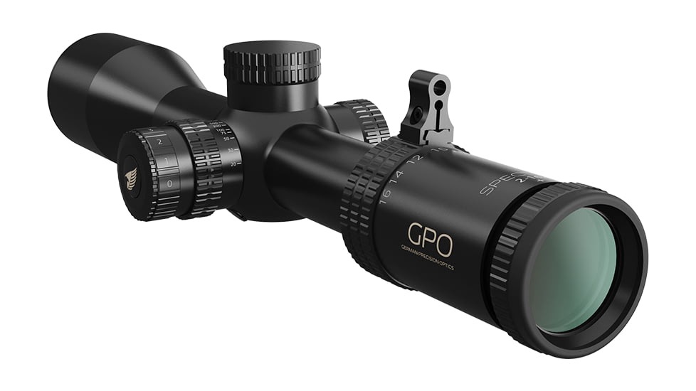 German Precision Optics SPECTRA 8x Rifle Scope, 2-16x44i, 30mm Tube, G4i reticle, Black, RS820