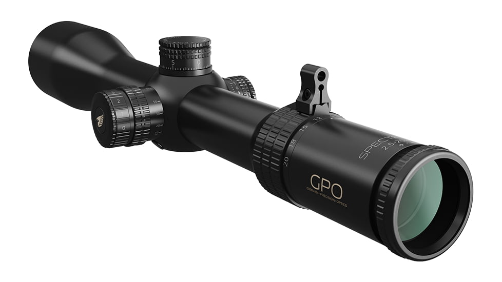 German Precision Optics SPECTRA 8x Rifle Scope, 2.5-20x50i, 30mm Tube, G4i reticle, Black, RS830