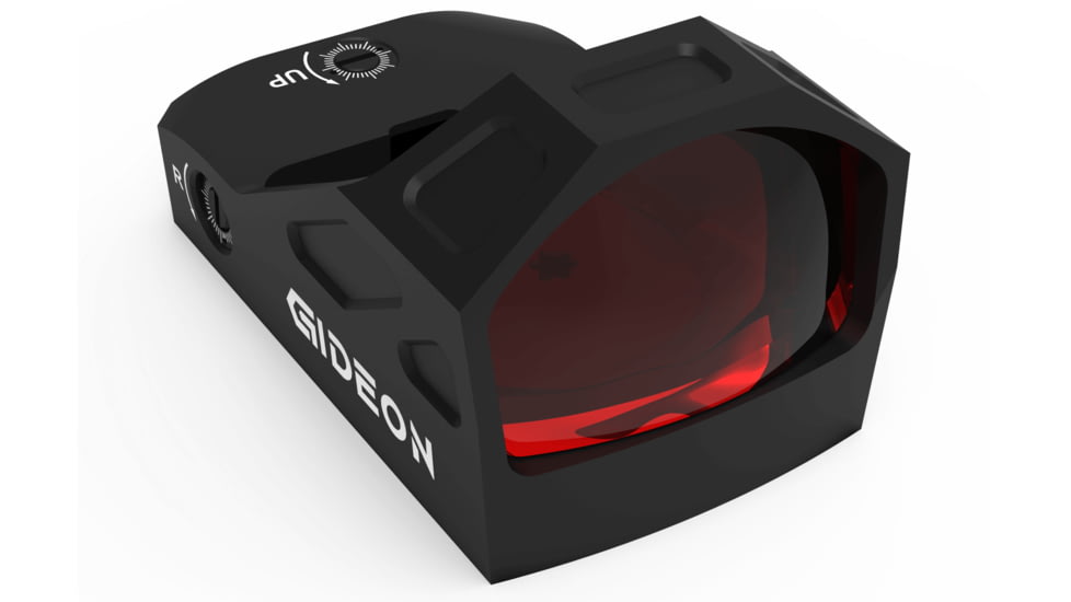 Gideon Optics Alphaa Reflex Sights, 3 MOA Green Dot Reticle, Black, AL10GN