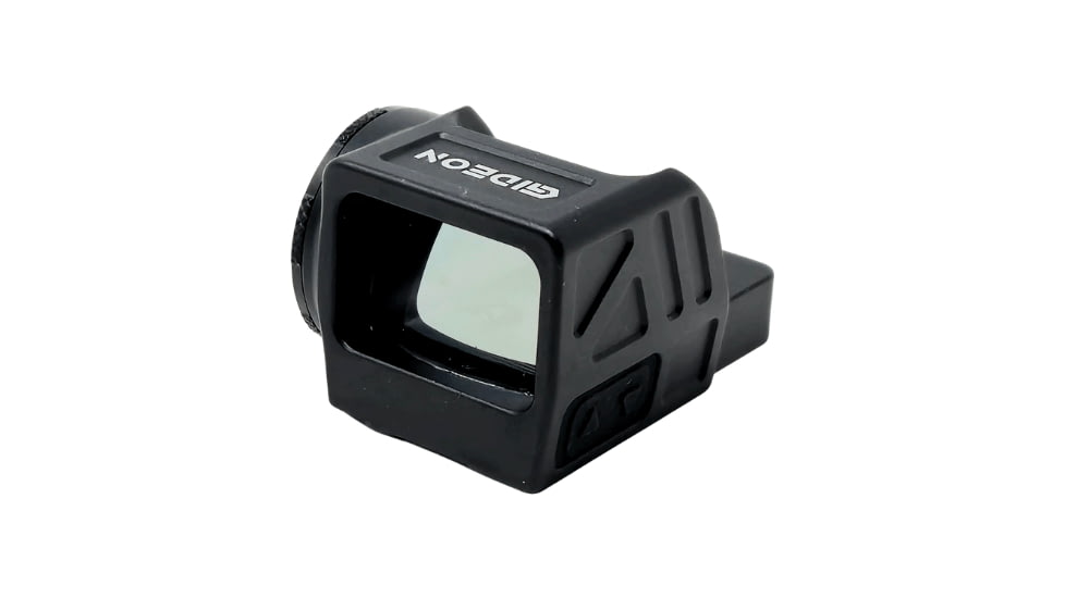 Gideon Optics Granite MOS Carry 1x 25.3x17.8mm Reflex Red Dot Sight, 3 MOA Red Dot Reticle, Black, GTMOS-CA-RD