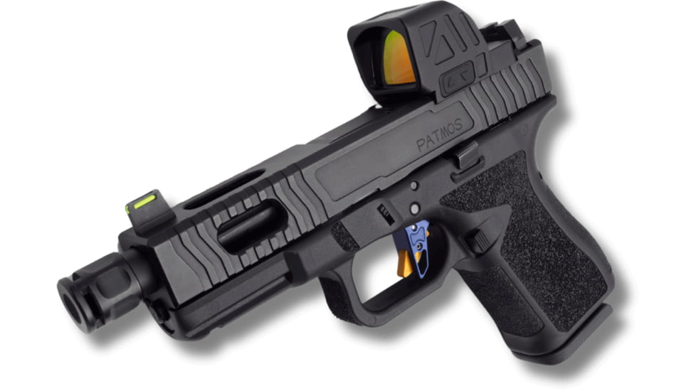 Gideon Optics Granite MOS Competition 1x Reflex Red Dot Sight, 8 MOA Red Dot, Black, GTMOS-CO-RD