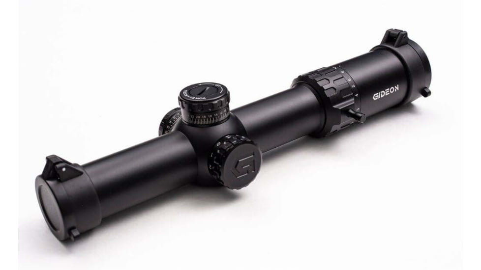 Gideon Optics Guardian 1-10x28mm LPVO 34mm Tube Rifle Scope, Second Focal Plane, BDC Reticle, Black, GOG18SFP