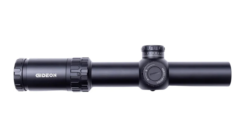 Gideon Optics Guardian 1-10x28mm LPVO 34mm Tube Rifle Scope, Second Focal Plane, BDC Reticle, Black, GOG18SFP