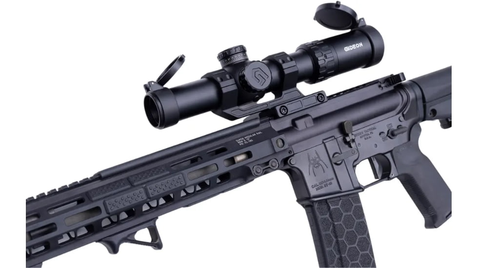 Gideon Optics Guardian 1-10x28mm LPVO 34mm Tube Rifle Scope, Second Focal Plane, BDC Reticle, Black, GOG18SFP