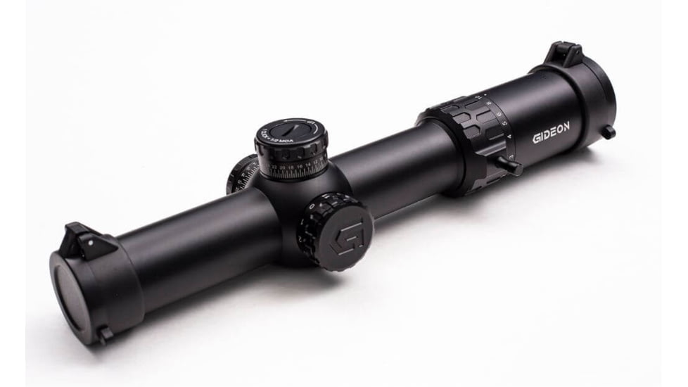 Gideon Optics Guardian LPVO 1-10X28mm Rifle Scope, 34mm Tube, Second Focal Plane, Glass-Etched Reticle, Black, GOG110SFP