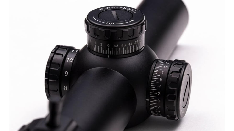 Gideon Optics Guardian LPVO 1-10X28mm Rifle Scope, 34mm Tube, Second Focal Plane, Glass-Etched Reticle, Black, GOG110SFP