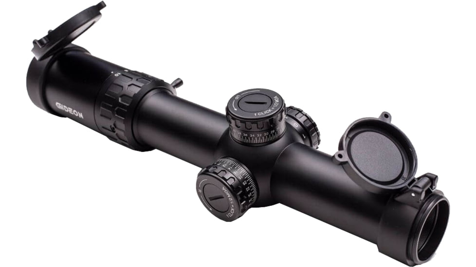 Gideon Optics Guardian LPVO 1-10X28mm Rifle Scope, 34mm Tube, Second Focal Plane, Glass-Etched Reticle, Black, GOG110SFP