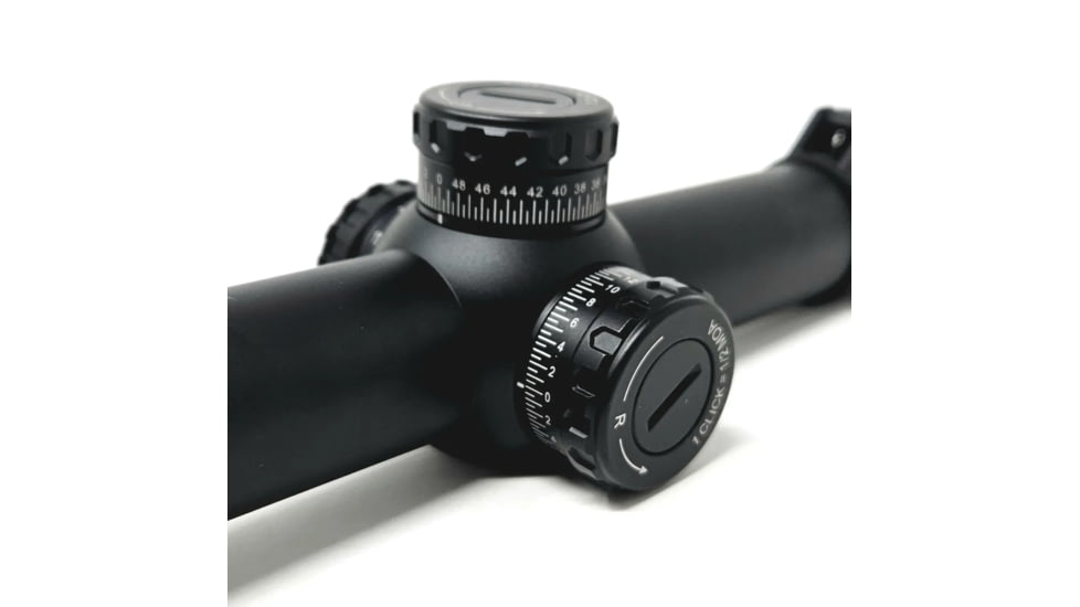 Gideon Optics LPVO 1-8x24mm 30 mm Tube Rifle Scope, First Focal Plane, Red Reticle, Black, GOG18FFP