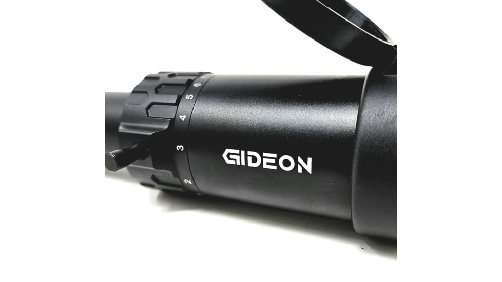 Gideon Optics LPVO 1-8x24mm 30 mm Tube Rifle Scope, First Focal Plane, Red Reticle, Black, GOG18FFP