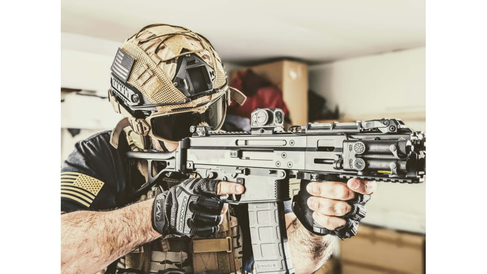 Gideon Optics Mediator 16mm Reflex Sights, 3 MOA Red Dot Reticle, Black, MD10RD