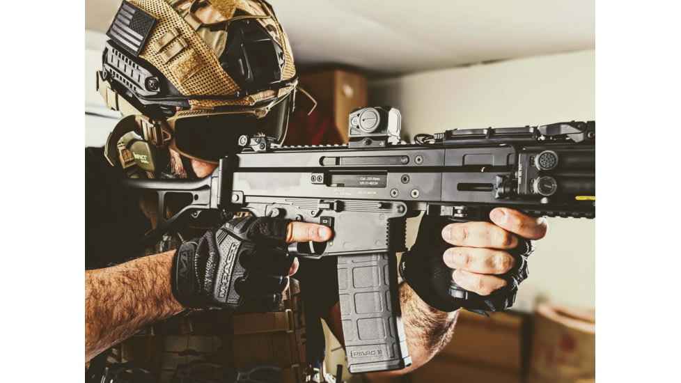 Gideon Optics Mediator 16mm Reflex Sights, 3 MOA Red Dot Reticle, Black, MD10RD