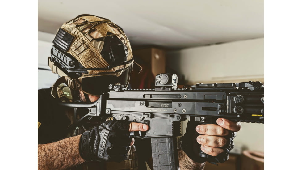 Gideon Optics Mediator 16mm Reflex Sights, 3 MOA Red Dot Reticle, Black, MD10RD