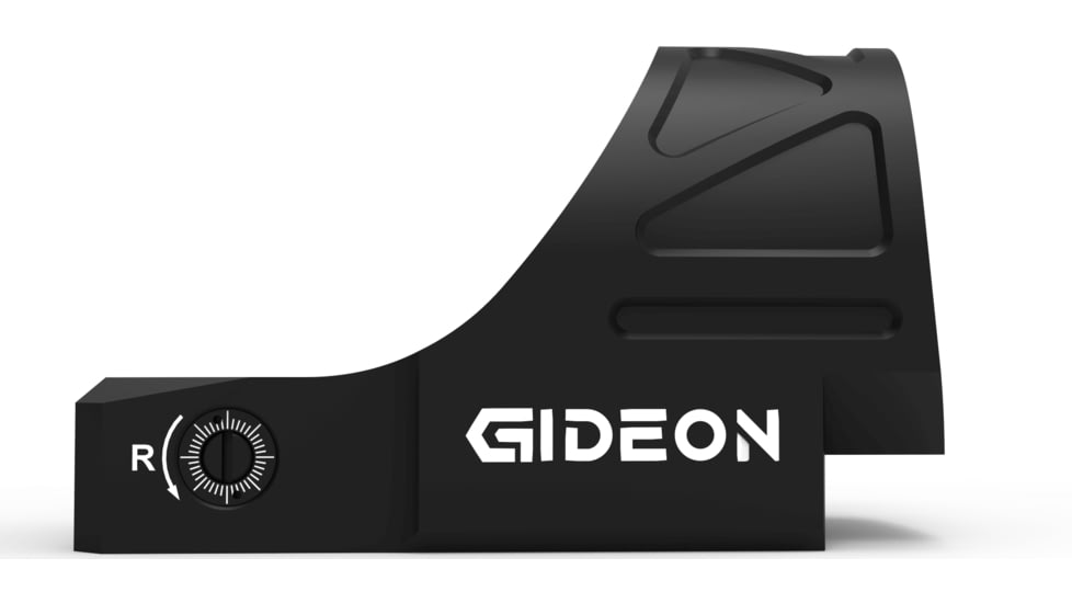 Gideon Optics Omega Reflex Sights, 3 MOA Green Single Dot Reticle, Black, OM50GN