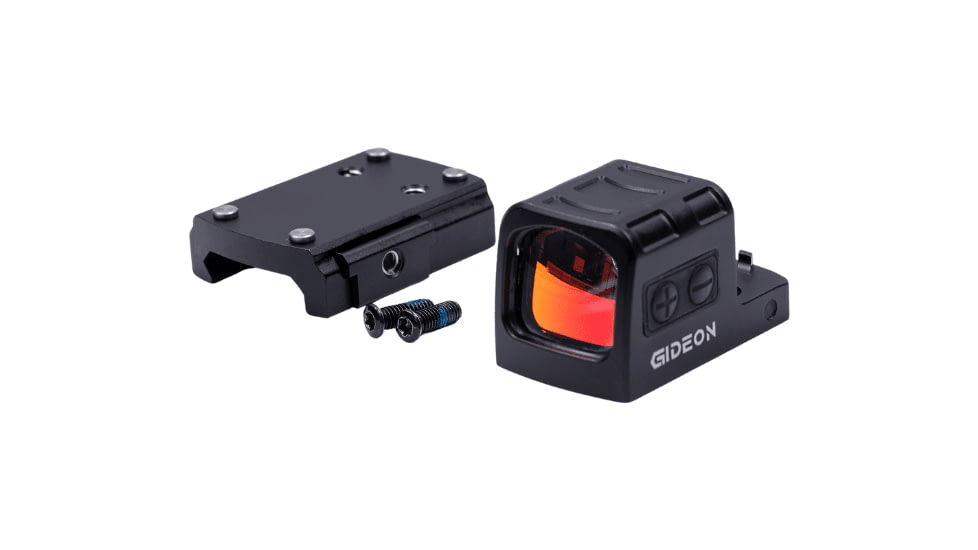 Gideon Optics Valor Mini Micro 1x 20.5x16mm Reflex Red Dot Sight, 3 MOA Dot Reticle, Black, VLMINI-RD
