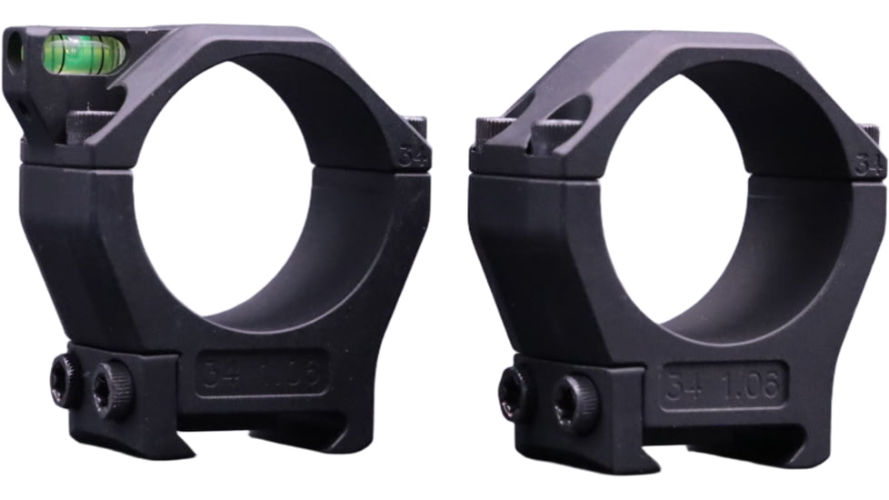Gray Ops CNC Precision 35mm Riflescope Ring, 1.060in, Black, GO-35M-RING