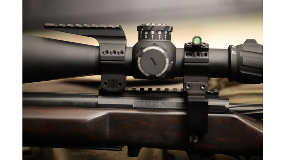 Gray Ops CNC Tactical 36mm Riflescope Ring, 1.540in, Black, GO-36H-TSR