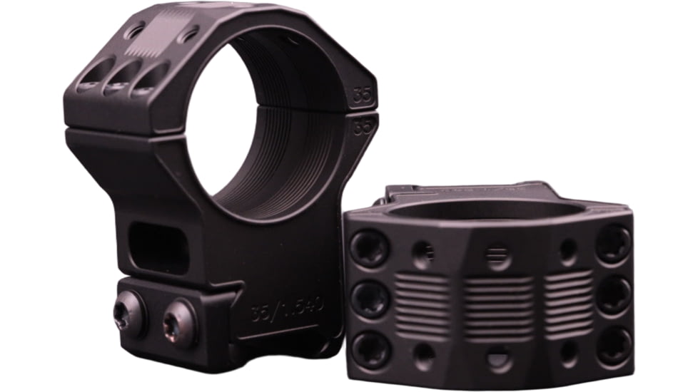 Gray Ops CNC Tactical 36mm Riflescope Ring, 1.540in, Black, GO-36H-TSR