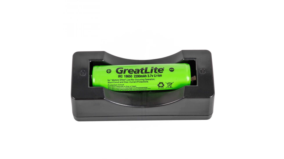 Greatlite Cree LED 800 Lumens E36 Rechargeable Flashlight Kit, Black, EXPE36-E02