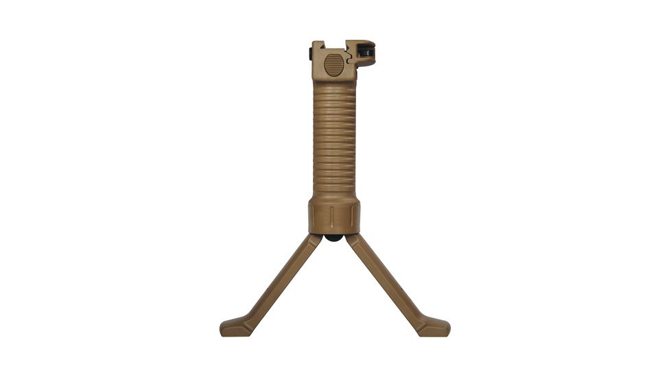 Grip Pod Military Model With Cam Lever Attachment 5.75 Inches Closed/8.25 Inches Deployed Flat Dark Earth