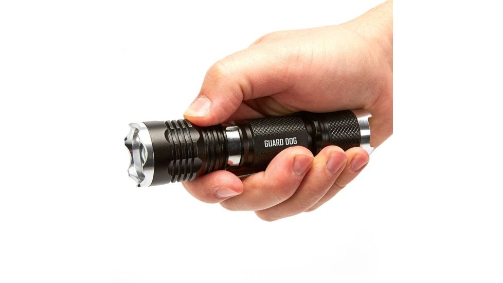 Guard Dog Security Apex Flashlight, Black, TL-GDA210
