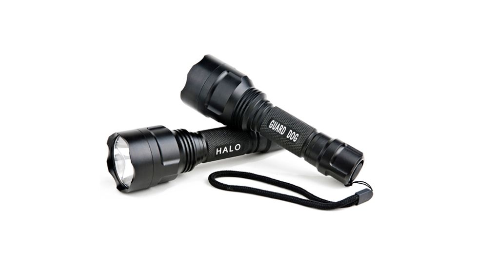 Guard Dog Security Halo 290 Lumen Waterproof 5 Function Rechargeable Tactical Flashlight TL-GDH290