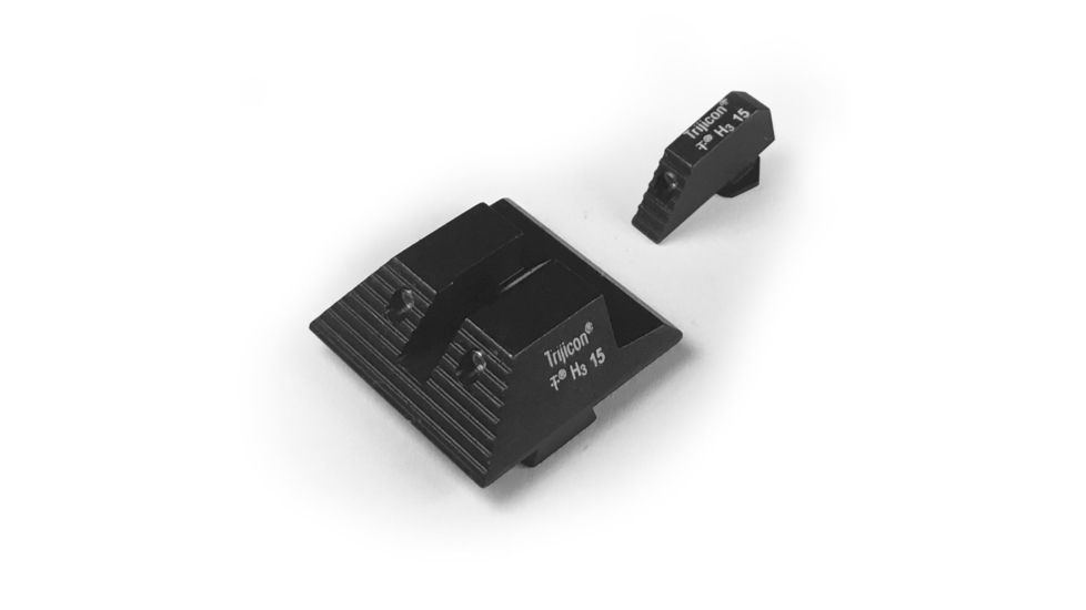 Haley Strategic Partners GLOCK Handgun TH1RTE3N Sight, except small frame, Tritium Rear/Tritium Front, 13SIGHTS-FTRT