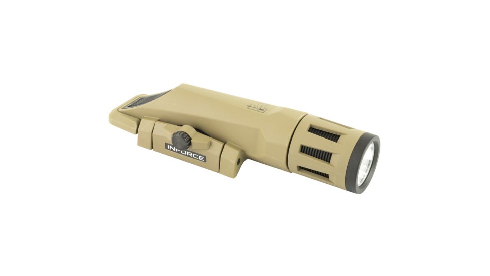Haley Strategic Partners INFORCE WMLX HSP 400/800 Lumen Weapon Mounted Light, Coyote, HSPWMLX800COY