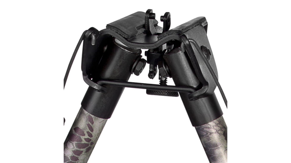 Harris Engineering Highlander Sporting BiPod with Solid Base, 13.5-27 in, Kryptek, 1A2-25C Camo