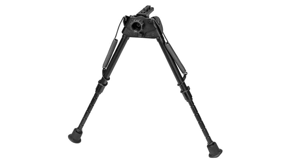 Harris Engineering S-LM M-LOK Bipod, Rotate Leg Notch, 9-13 in, Black, S-LM M-LOK