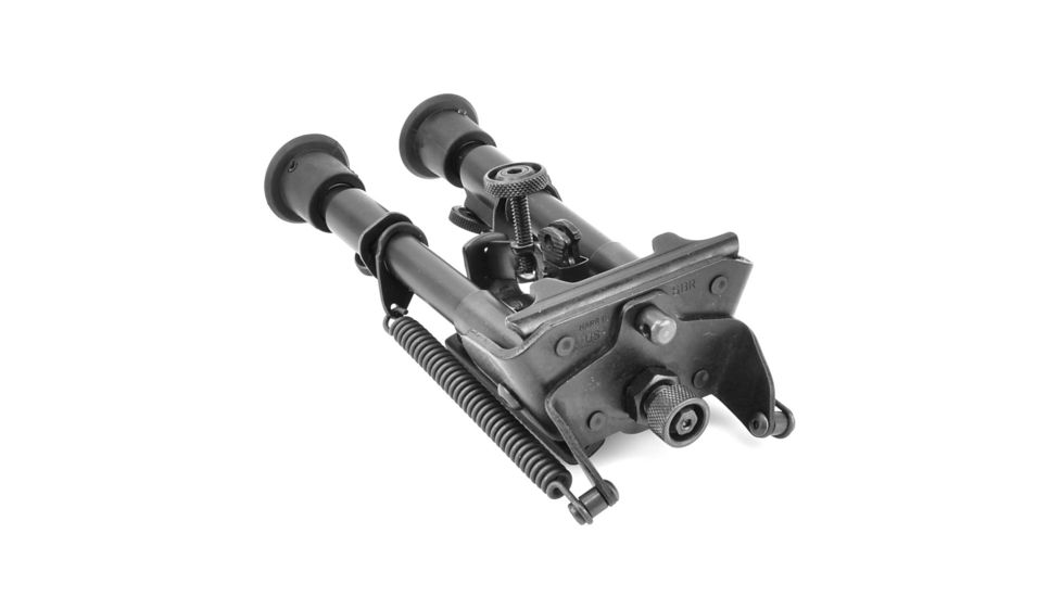 Harris Engineering Ultralight Hinged Base 6-9 Inch Bipod, Black BR