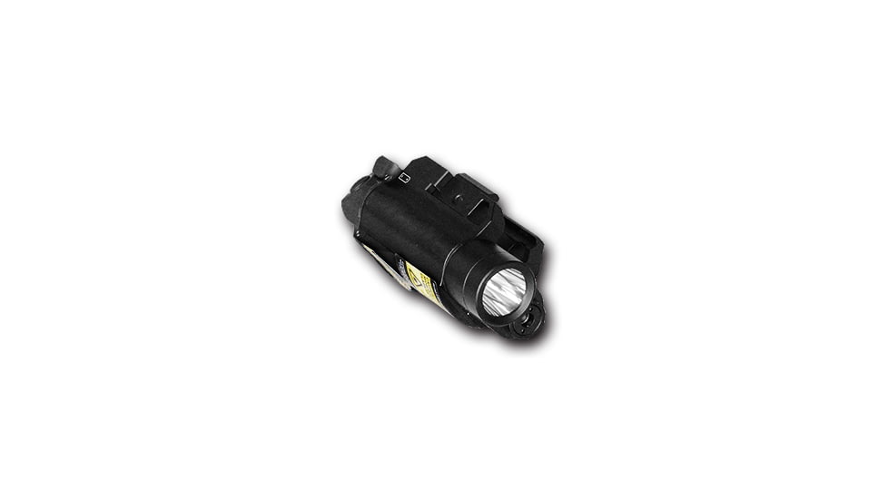 Hawk Gazer FLG-7 LED Flashlight/Green Laser Combo, Black, Low Profile, LG-HG-FLG-7