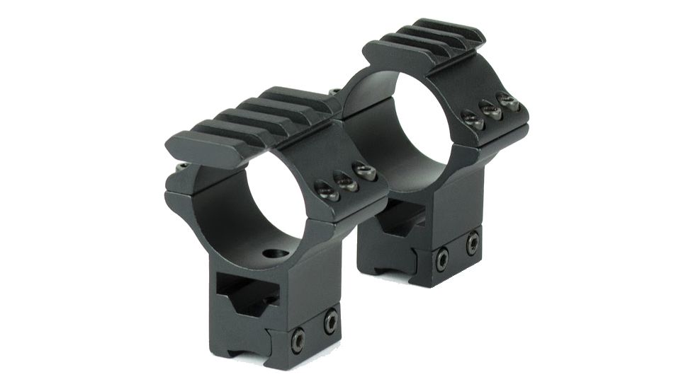 Hawke Sport Optics 2pc 30mm 9-11mm High Tactical, Black HM7400