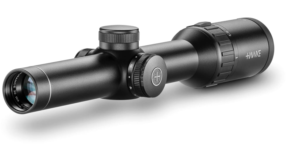 Hawke Sport Optics Endurance 30 Rifle Scope, 1-4x24mm, 30mm Tube, SFP, L4A IR Reticle, Black, 16300