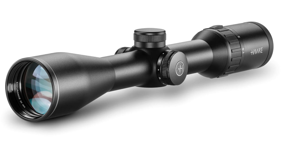 Hawke Sport Optics Endurance 30 Rifle Scope, 1.5-6x44mm, 30mm, SFP, L4A IR Dot Reticle, Black, 16310