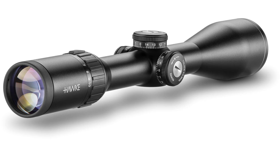 Hawke Sport Optics Endurance 30 Rifle Scope, 2.5-10x50mm, 30mm, SFP, LRC IR Reticle, Black, 16321