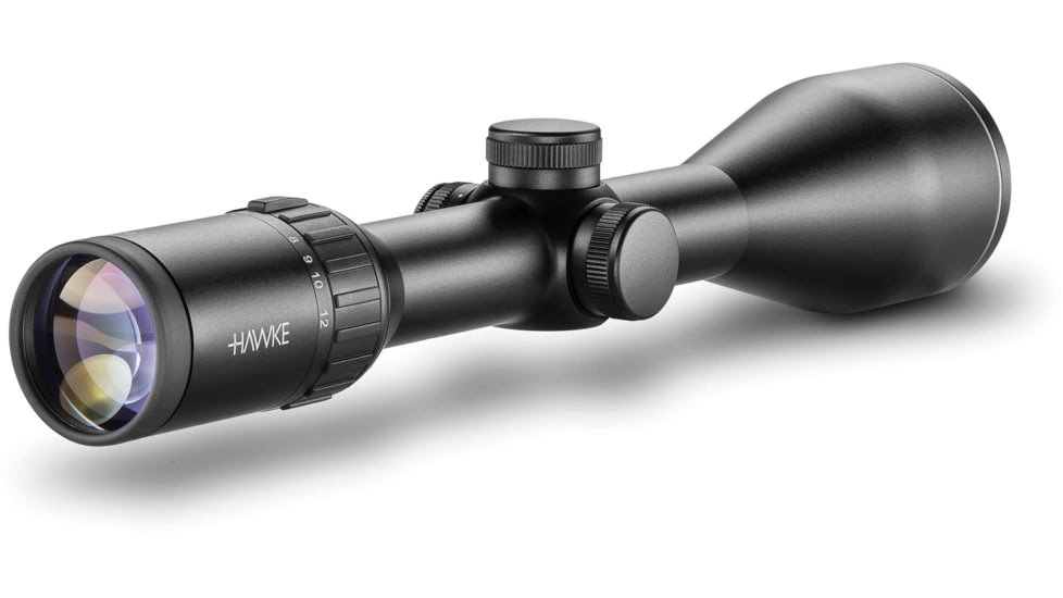 Hawke Sport Optics Endurance 30 Rifle Scope, 3-12x56mm, 30mm, SFP, LR Dot IR Reticle, Black, 16330