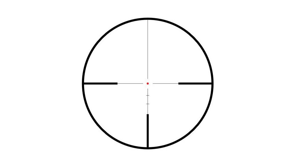 Hawke Sport Optics Endurance 30 WA 6-24x50 IR SF LR Dot Rifle Scope, Black, 16360