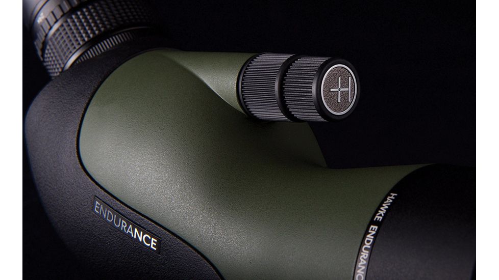 Hawke Sport Optics Endurance ED Spotting Scope 12-36x50 Straight, Green, 56190