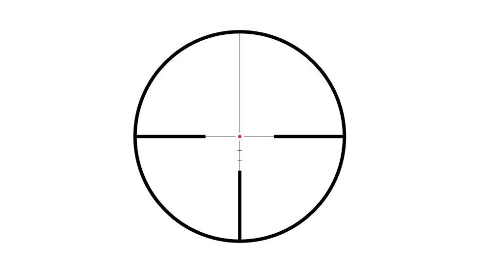 Hawke Sport Optics Endurance SF 5-15x50 LR Dot IR Rifle Scope, Black 16150