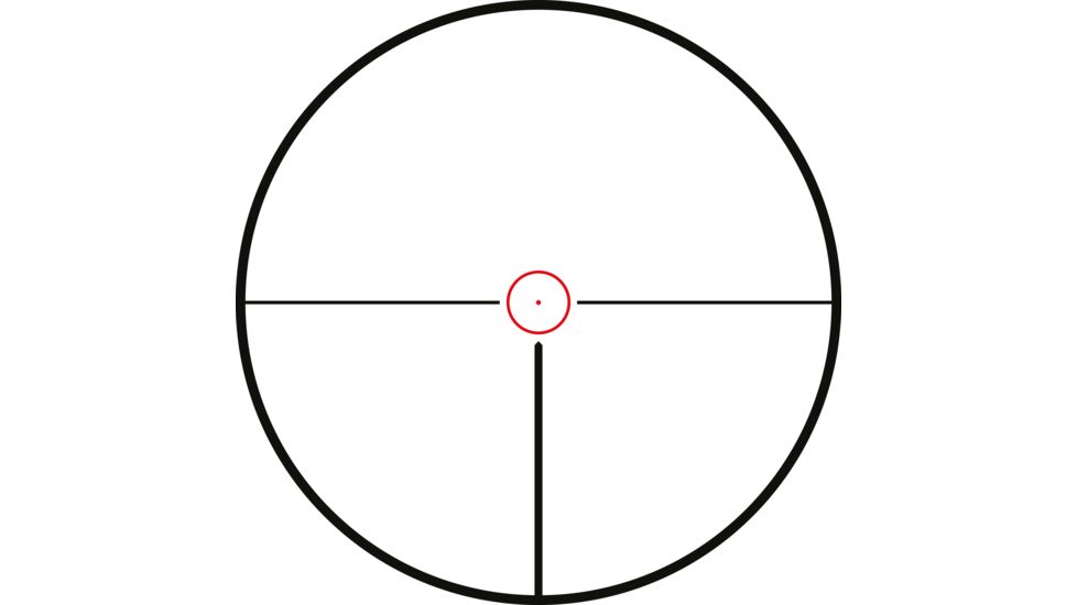 18401 Battue Circle Dot Red Reticle Hawke
