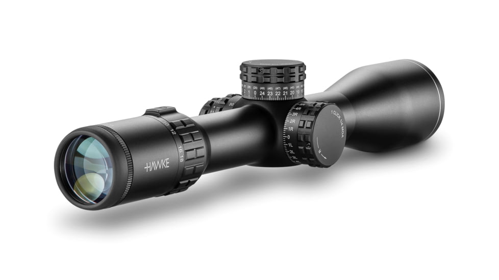 Hawke Sport Optics Frontier Rifle Scope 34, 3-18x50mm, 34mm Tube, First Focal Plane, MOA Pro Ext Reticle, Black, 18621
