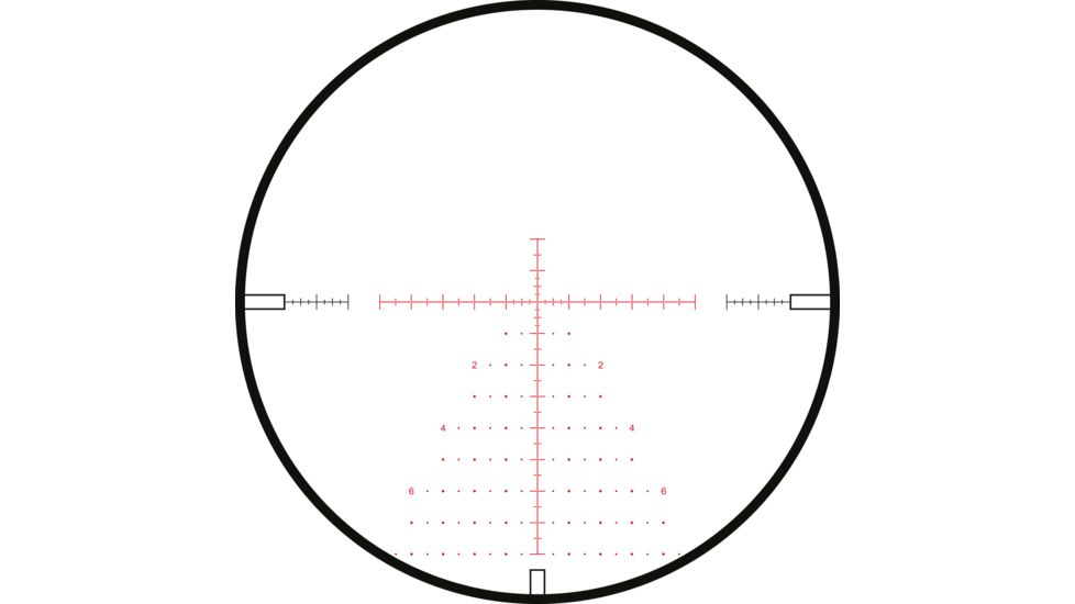 18130 Mil Pro 20x Red Reticle Hawke