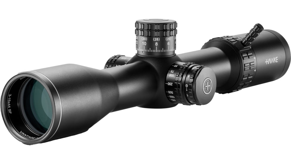 Hawke Sport Optics Vantage 3-15x44 34mm Tube Rifle Scope, First Focal Plane