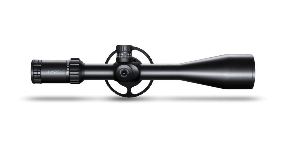 Hawke Sport Optics Sidewinder FFP 6-24x56 FFP Mil IR Rifle Scope, Black, 17420