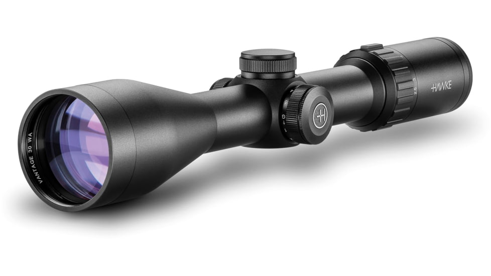 Hawke Sport Optics Vantage Rifle Scope, 2.5-10x50mm, 30mm, SFP, L4A IR Reticle, Black, 14274