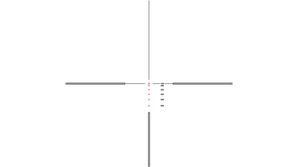 Hawke Sport Optics Vantage 30 Rifle Scope, 4-12x42mm, 30mm, .223/.308 Marksman Reticle, Black, 14278