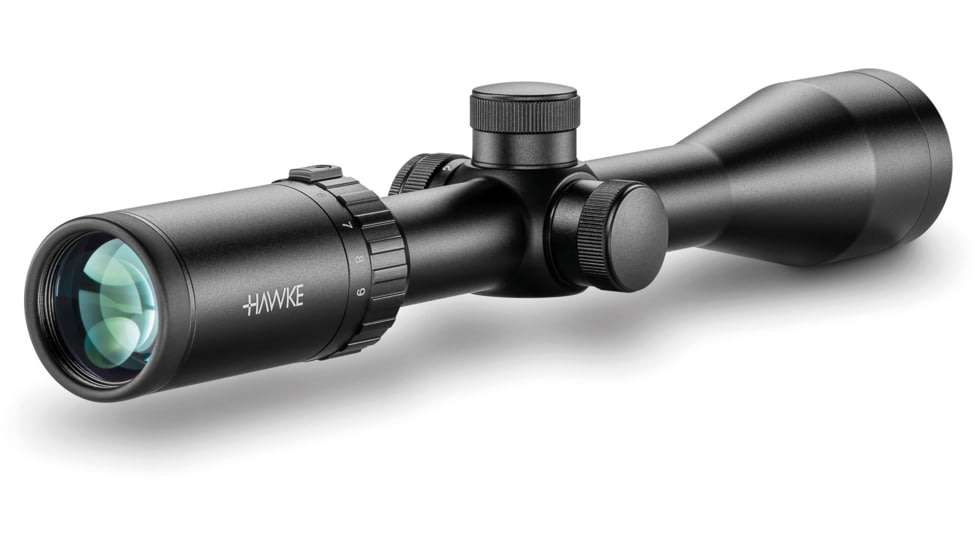 Hawke Sport Optics Vantage Rifle Scope, 3-9x40mm, 1in, SFP, 30/30 Center Cross Reticle, Black, 14220