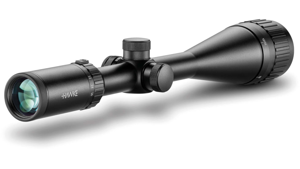 Hawke Sport Optics Vantage Rifle Scope, 4-16x50mm AO, 1in, SFP, Mil Dot IR Reticle, Black, 14260