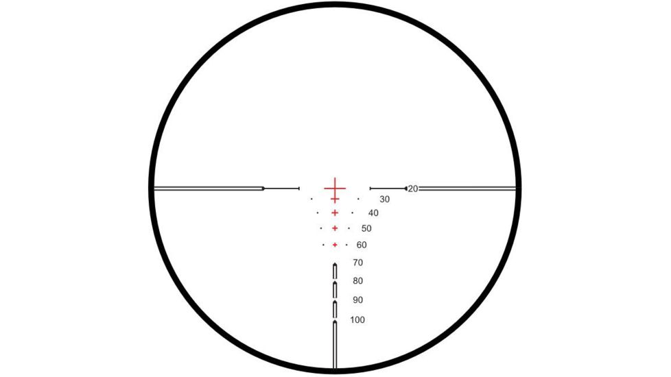 Hawke Sport Optics XB30 Vari-Speed SR IR 1-5x24 Scope, Black 12230